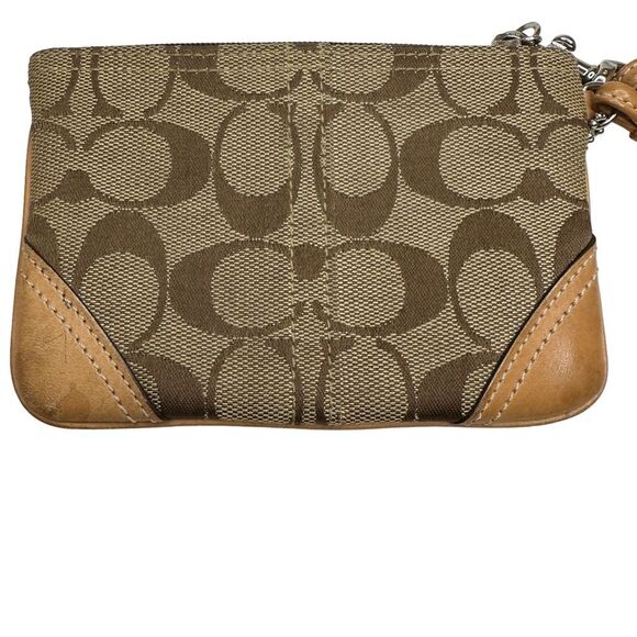 Coach Wristlet Brown Logo - Picture 4 of 11